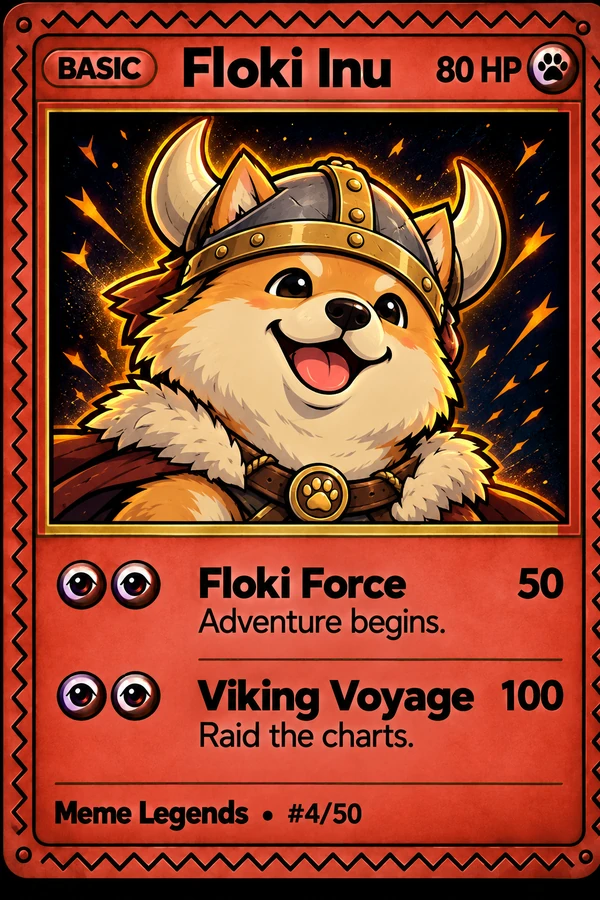 Floki Inu, Epic card #03/50